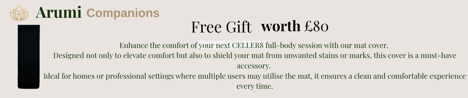 CELLER8® Full Body Mat Package - Arumi Companions 